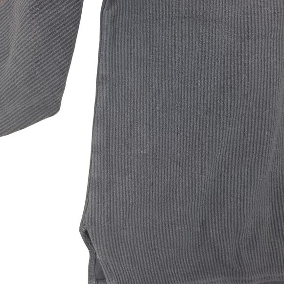 Chicka-d Men's MIT 1/4 Zip & Crewneck Sweatshirt Bundle Sz Small Gray & Cream - Picture 12 of 16